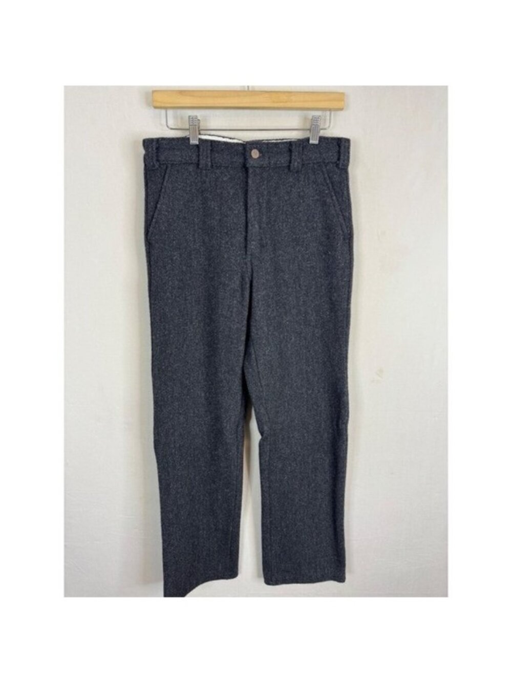 Codet Mens 31X31 Charcoal Grey Wool Blend Heavyweight Trousers Canada